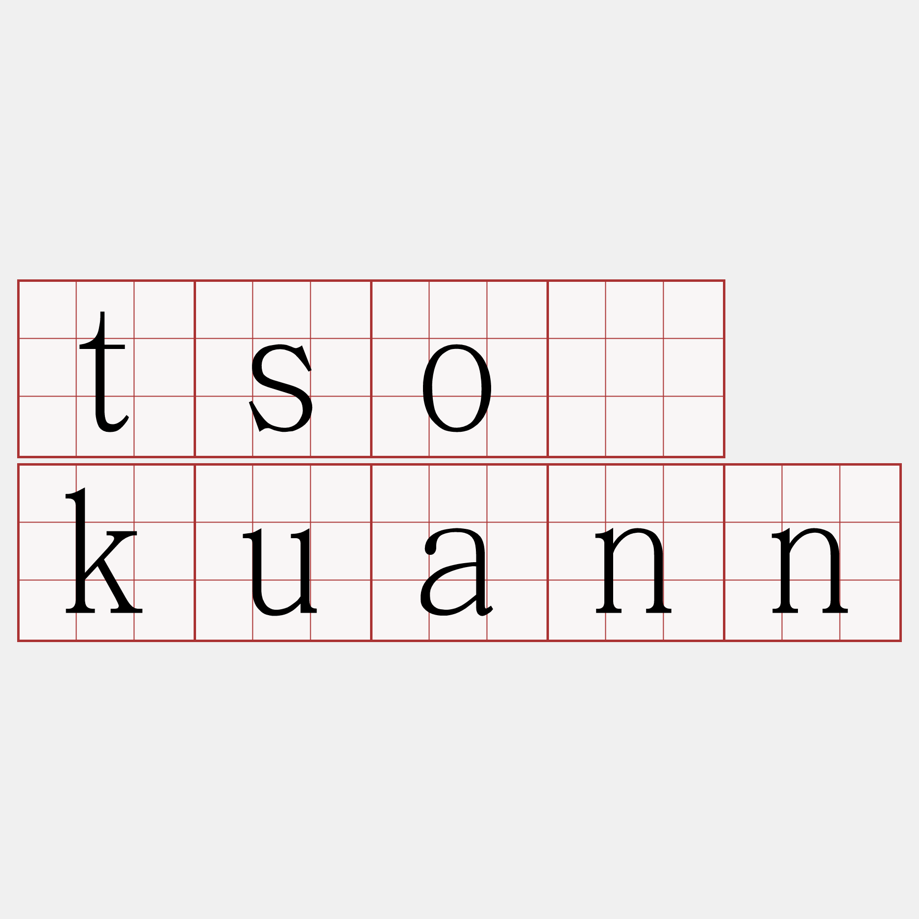 tsò kuann